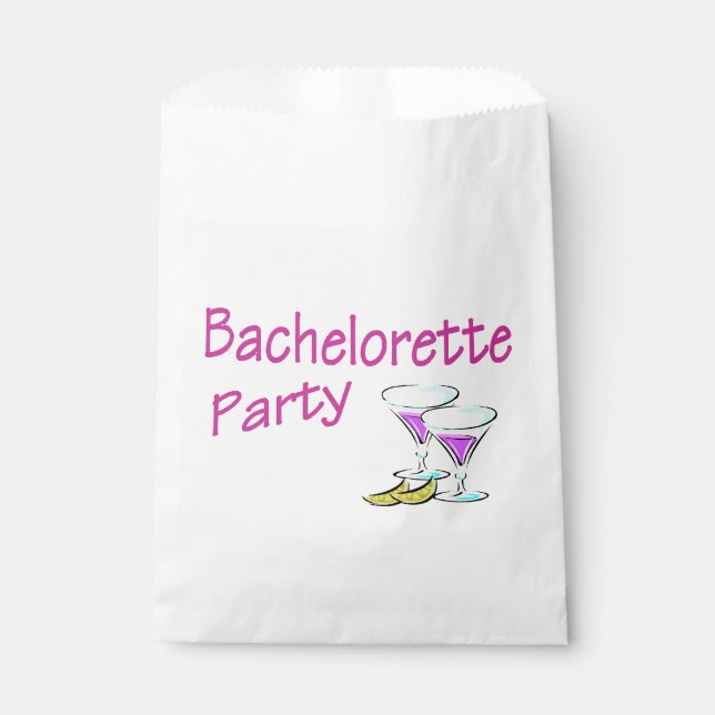 Bolsa De Papel Recuerdos para despedida de soltera (Anverso)