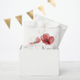 Bolsa De Papel Red Poppies