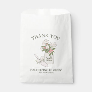 Bolsa De Papel Regalo de Apreciación Paraprofesional de Semillas 