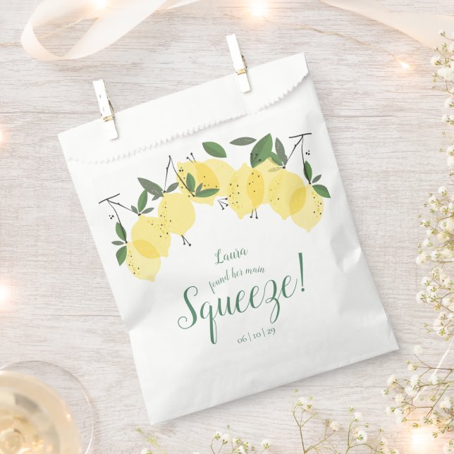 Bolsa De Papel Regalo para Despedida de Soltera Main Squeeze Lemo (Cortado)