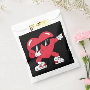 Bolsa De Papel Regalos Divertidos Corazón Bailando Día de San Val
