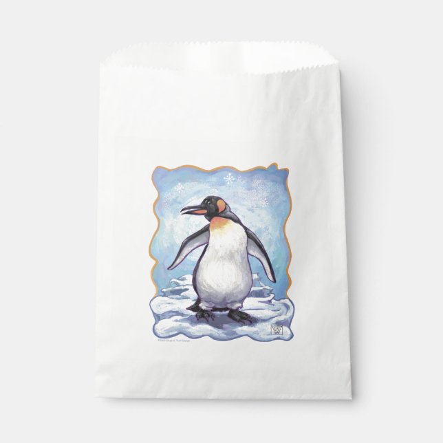 Bolsa De Papel Regalos y accesorios para pingüinos (Anverso)