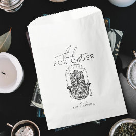 Bolsa De Papel Reiki Master Hamsa Hand Evil Eye Yoga Therapist