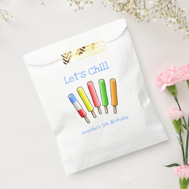 Bolsa De Papel Relajémonos con Paletas Frías (Sellado)