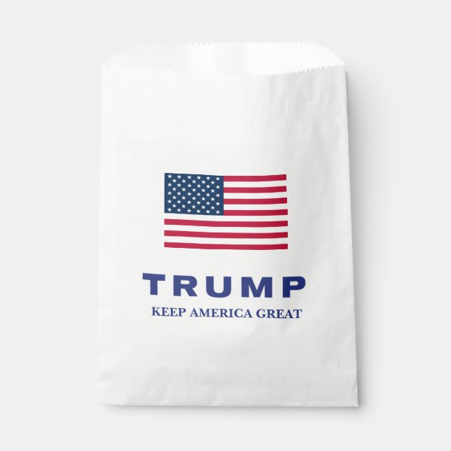 Bolsa De Papel Reloj de regalo Donald Trump 2024 (Anverso)