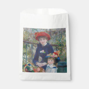 Bolsa De Papel Renoir Dos Hermanas Terraza Impresionismo Francés