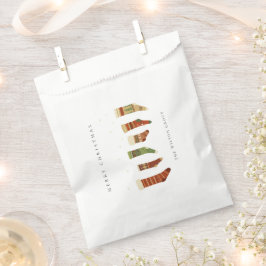 BOLSA DE PAPEL RESERVAS EMPRESARIALES DE NAVIDADES VERDES ROJOS