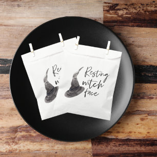 Bolsa De Papel Resting Witch Face Happy Halloween Fun Quote