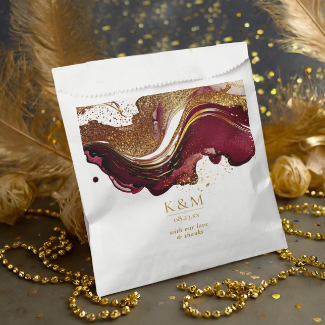 Bolsa De Papel Resumen Sparkling Boda Wine Red ID1018 (Subido por el creador)