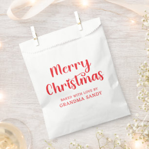 Bolsa De Papel Retas navideñas de moras rojas