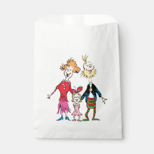 Bolsa De Papel Retrato de la familia de Cindy Lou Who