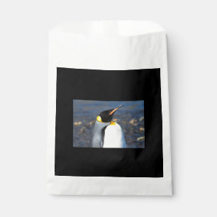 Bolsa De Papel Retrato pingüino
