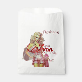 Bolsa De Papel Retro Avon Gracias