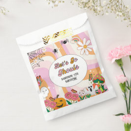 Bolsa De Papel Retro Grooy Vayamos a ghoul Halloween Cumpleaños