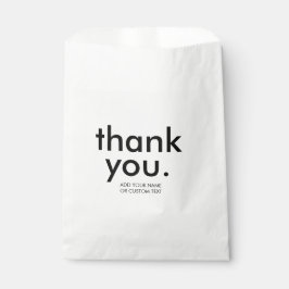 Bolsa De Papel Retro Negro & Blanco | Diseño Personalizado de Agr