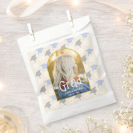 Bolsa De Papel Retro Peach Graduation