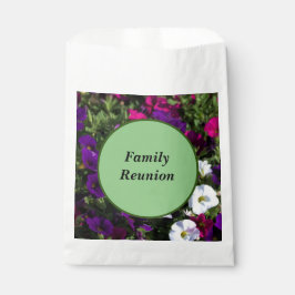 Bolsa De Papel Reunión familiar de flores