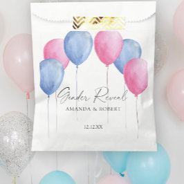Bolsa De Papel Revelación de género de los globos acuáticos