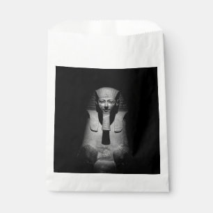 Bolsa De Papel Rey del faraón blanco y negro