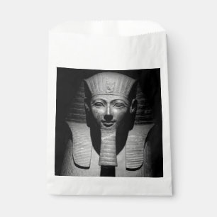 Bolsa De Papel Rey faraón blanco y negro