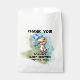 Bolsa De Papel Roar es un niño Baby Shower favorece a las bolsas