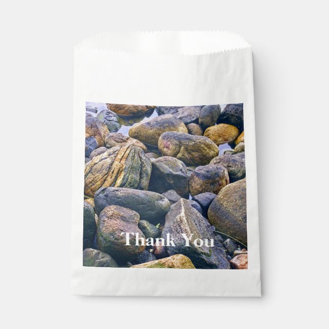 Bolsa De Papel Rocas coloridas (Anverso)