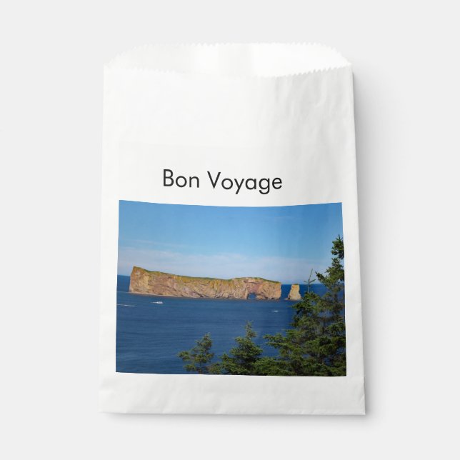 Bolsa De Papel Rock percé en el Golfo de San Lorenzo (Anverso)