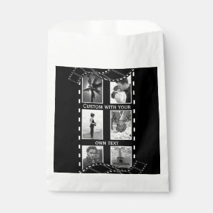 Bolsa De Papel Rollo de Película en Blanco y Negro Foto Personali