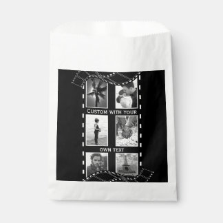 Bolsa De Papel Rollo de Película en Blanco y Negro Foto Personali