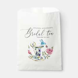 Bolsa De Papel Romántica Fiesta del Té de Rosas | Flores para Des