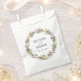 Bolsa De Papel Romántico floral