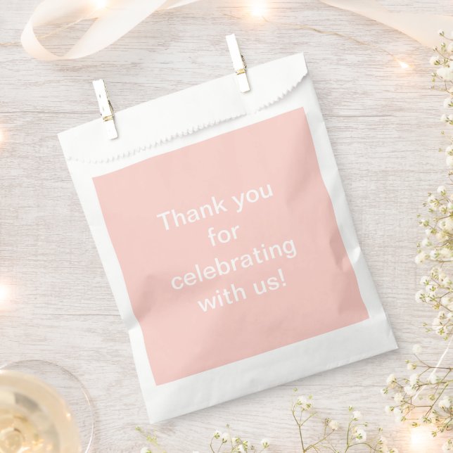 Bolsa De Papel Rosa del Milenio (Cortado)