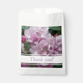 Bolsa De Papel Rosas Lavender Floral Gracias