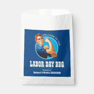 Bolsa De Papel Rosie Riveter LABOR DAY BBQ
