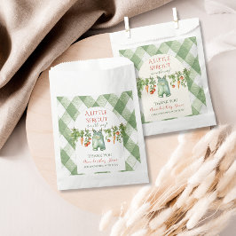 Bolsa De Papel Rustic Gender Neutral Little Sprout Baby Shower
