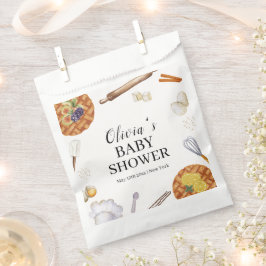 Bolsa De Papel Rústico Cutie Baking Pie Baby Shower