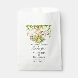 Bolsa De Papel Safari Wild Zoo Baby Animals Baby Shower