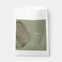 Sage Green y Gold Boda con elegante lujo