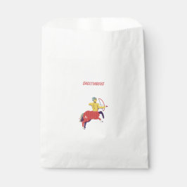 Bolsa De Papel Sagitario Rosa, zodiaco, signo zodiacal