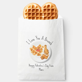 Bolsa De Papel Sala de clases de Love Brunch Pun Valentine