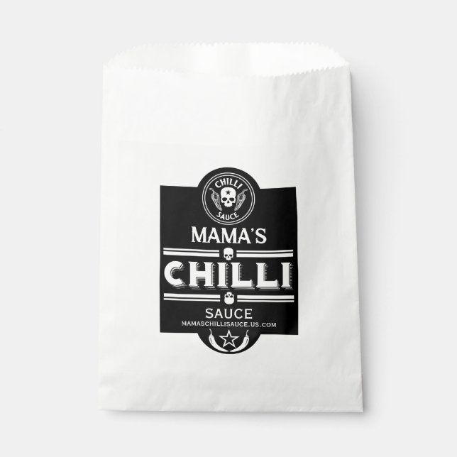 Bolsa De Papel Salsa de chile hecha en casa (Anverso)