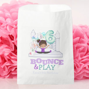 Bolsa De Papel Salto de la Casa de Bonza Sexto Cumpleaños