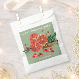 Bolsa De Papel Saltos de Naranja de moda y pegamento de canela ot