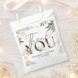 Bolsa De Papel Salvaje un Safari primer Fiesta de cumpleaños