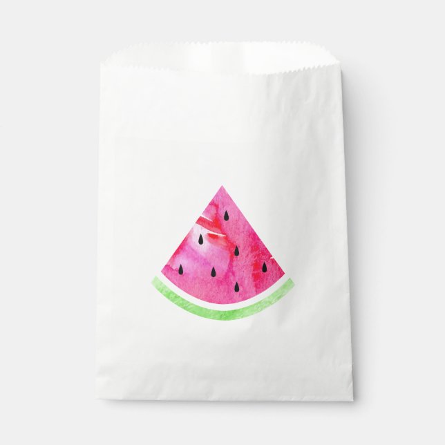 Bolsa De Papel sandía acuática (Anverso)