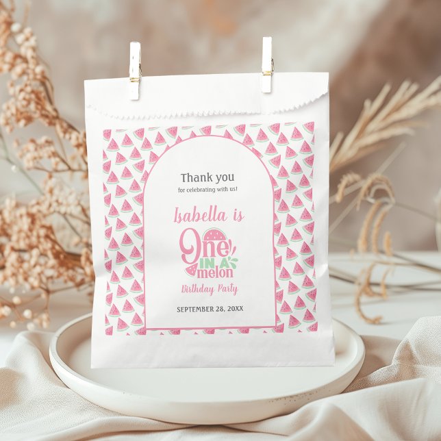 Bolsa De Papel sandía uno en un Chica dulce de melón (Subido por el creador)
