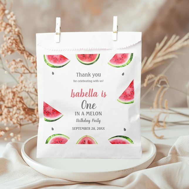 Bolsa De Papel sandía Uno En Una Niñita Melón Dulce (Subido por el creador)