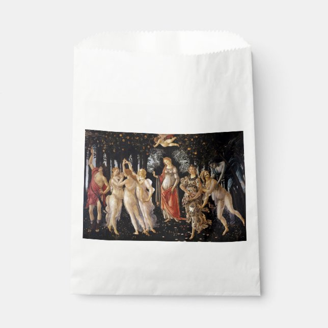 Bolsa De Papel Sandro Botticelli - La Primavera (Anverso)