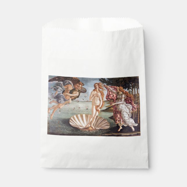 Bolsa De Papel Sandro Botticelli - Nacimiento de Venus (Anverso)