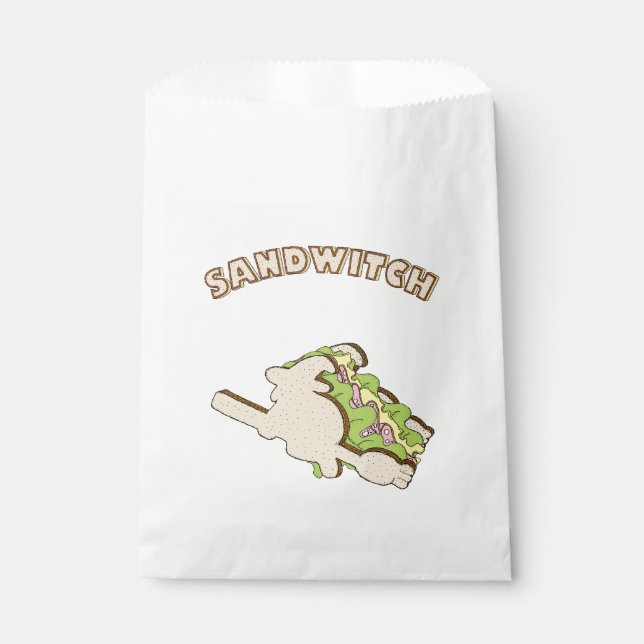 Bolsa De Papel Sandwitch (Anverso)